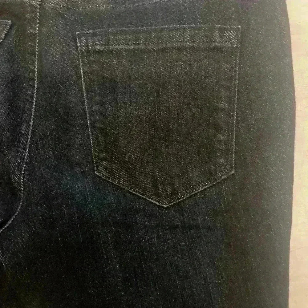 Crown & Ivy dark wash denim capri jeans 8 Petite NWOT - Picture 5 of 5
